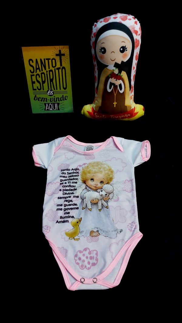 Body Infantil Oração Santo Anjo do Senhor